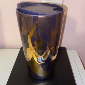 Starbucks mermaid ceramic travel mug